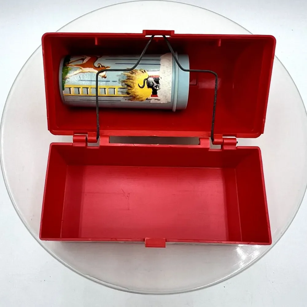 Vintage Fisher-Price Barn Farm Mini Lunchbox 1962